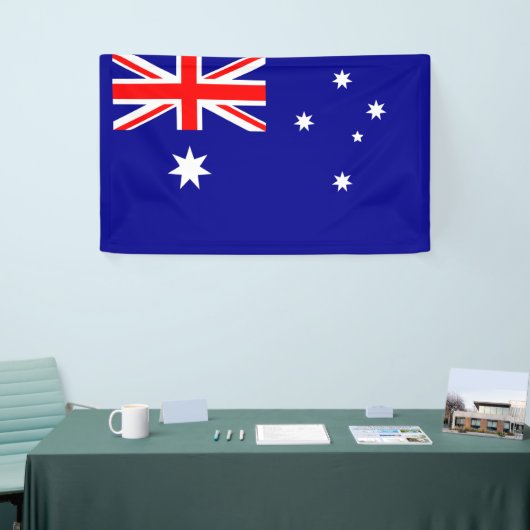 Australische vlaggenbanner spandoek (Beurs)