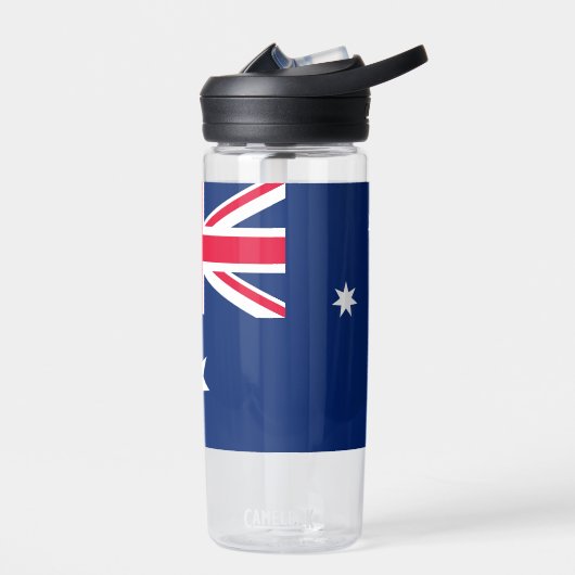 Australische vlaggenpatriottische Australische Nat Waterfles (Links)
