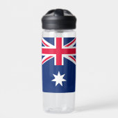Australische vlaggenpatriottische Australische Nat Waterfles (Voorkant)