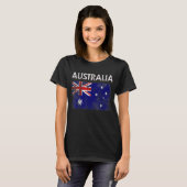 Australische vlaggepride T-shirt (Voorkant volledig)