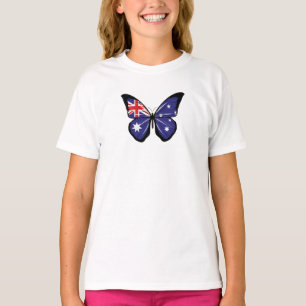 Australische vlagvlag t-shirt