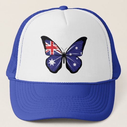 Australische vlagvlag trucker pet (Voorkant)