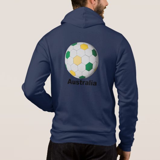 Australische Voetbal Hoodie (Achterkant)