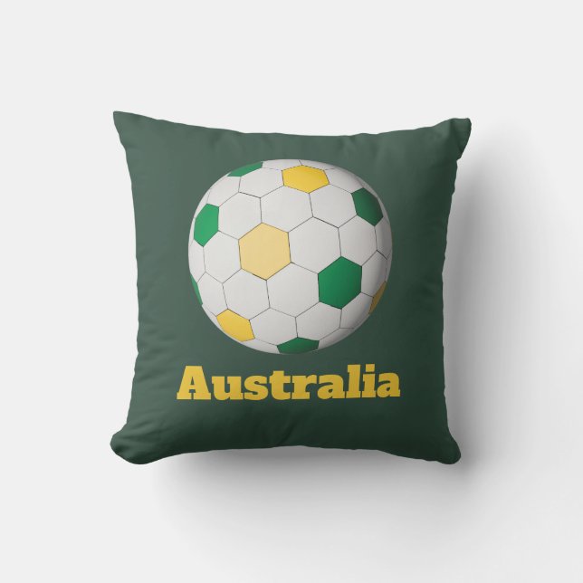 Australische Voetbal Kussen (Voorkant)
