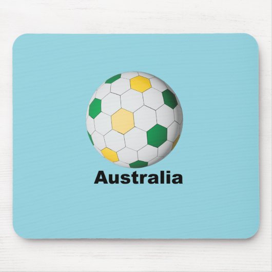 Australische Voetbal Muismat (Voorkant)