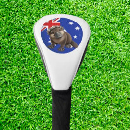 Australische vogelbekdier schattig charmante golfheadcover