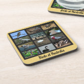 Australische vogels bier onderzetter (Linkerzijde)