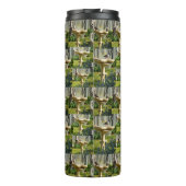 Australische vogels op een vogelbaard, thermische  thermosbeker (Achterkant)