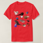 Australische vogels t-shirt (Design voorkant)