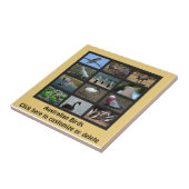 Australische vogels tegeltje (Zijkant)