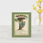 Australische vriendschap: Blue Gum teken van loyal Kaart (Gele Bloem)