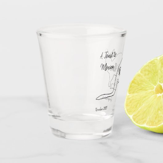 Australische vrijgezellenfeest kangoeroe schot gla shot glas (Links)