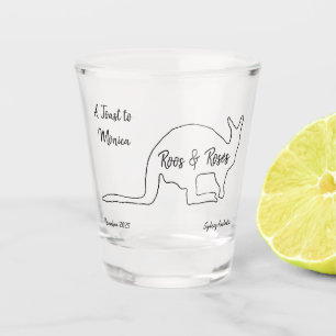 Australische vrijgezellenfeest kangoeroe shotglas shot glas