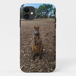 Australische Wallaby geniet van zijn stok, Case-Mate iPhone Case