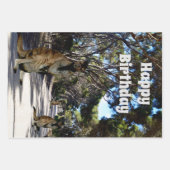 Australische Wallaby Weg, Cadeaupapier Vellen (Voorkant 2)