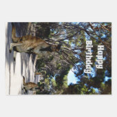 Australische Wallaby Weg, Cadeaupapier Vellen (Voorkant)