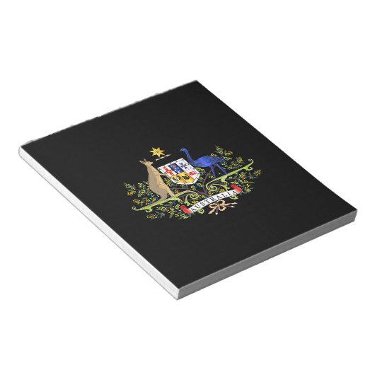 Australische wapenmantel notitieblok (Schuin)