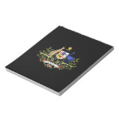 Australische wapenmantel notitieblok (Linkerzijde)