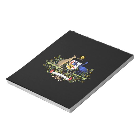 Australische wapenmantel notitieblok (Linkerzijde)