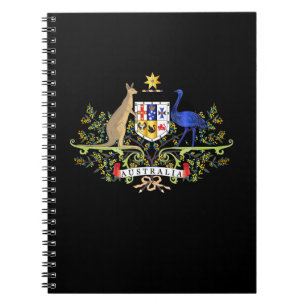 Australische wapenmantel notitieboek