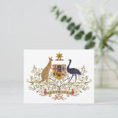  Australische wapenschild Briefkaart (Staand voorkant)