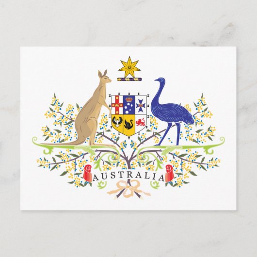 Australische wapenstilstand briefkaart (Voorkant)