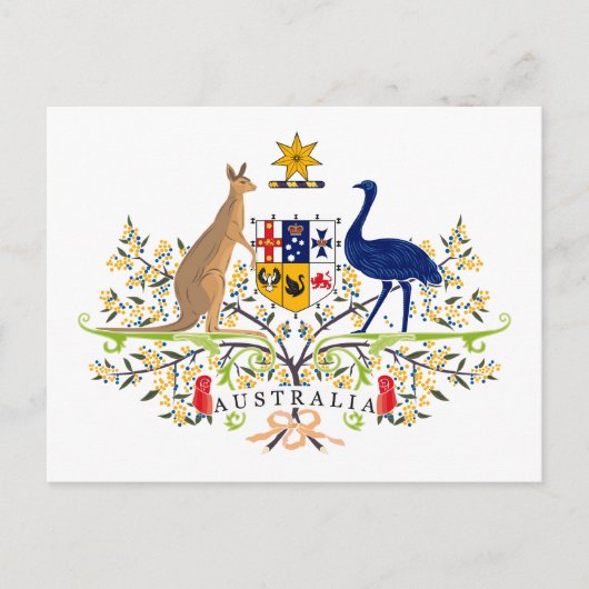 Australische wapenstilstand Briefkaart (Voorkant)