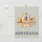 Australische wapenstilstand briefkaart (Voorkant / Achterkant)