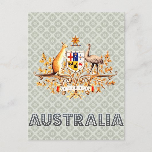 Australische wapenstilstand briefkaart (Voorkant)