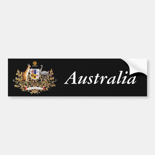Australische wapenstilstand Bumpersticker (Voorkant)