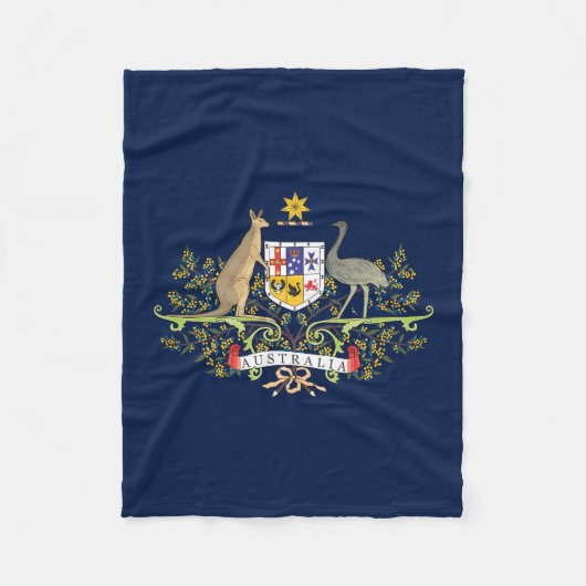 Australische wapenstilstand fleece deken (Voorkant)