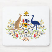 Australische wapenstilstand Mousepad Muismat (Voorkant)