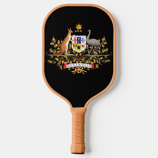 Australische wapenstilstand pickleball paddle (Achterkant)