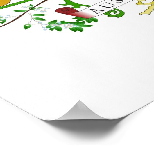 Australische wapenstilstand poster (Hoek)