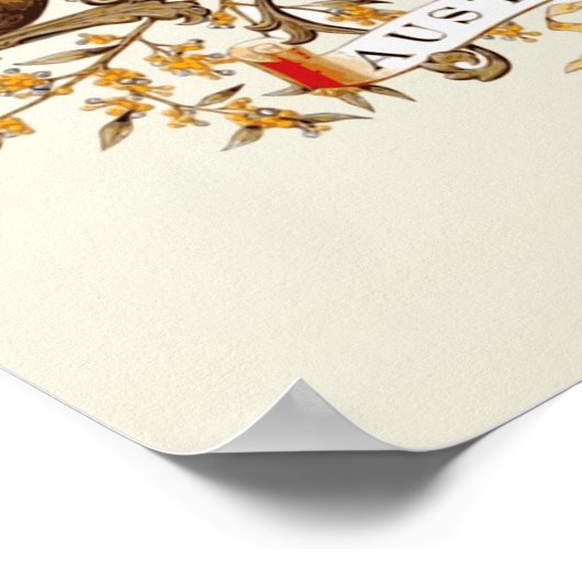 Australische wapenstilstand poster (Hoek)