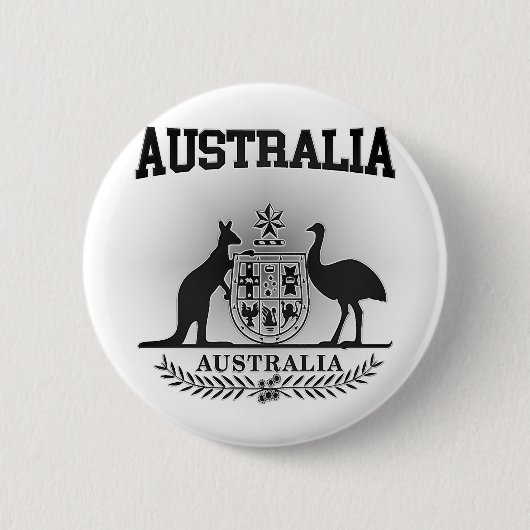 Australische wapenstilstand ronde button 5,7 cm (Voorkant)