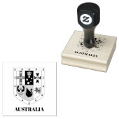 Australische wapenstilstand rubberstempel (Gestempeld)