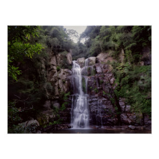 Australische Waterval Perfect Poster