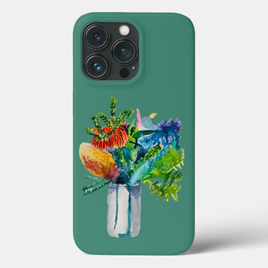 Australische waterverf van bloemen Case-Mate iPhone case (Achterkant)