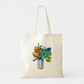 Australische waterverf van bloemen tote bag (Voorkant)