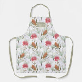 Australische Waterverf Wild Flowers gepersonalisee Schort (Voorkant)