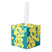 Australische Wattle-bloesems Ornament (Voorkant hoekig)