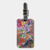 Australische wilde bloemen bagagelabel (Voorkant verticaal)