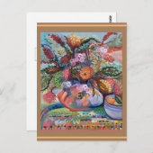 Australische wilde bloemen briefkaart (Voorkant / Achterkant)