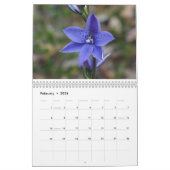 Australische wilde bloemen kalender (Feb 2026)