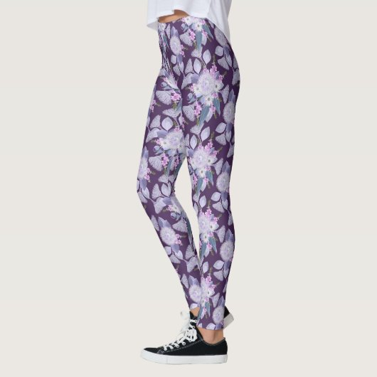 Australische wilde bloemen leggings (Links)