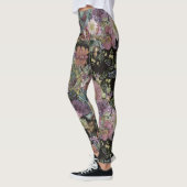 Australische wilde bloemen Leggings (Links)