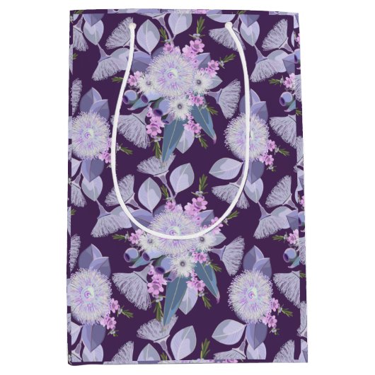 Australische wilde bloemen medium cadeauzakje (Voorkant)