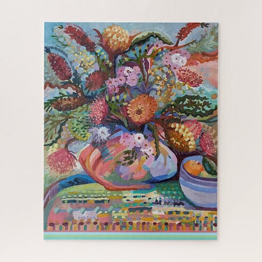 Australische wilde bloemen Puzzle Legpuzzel (Verticaal)