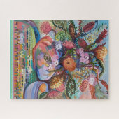 Australische wilde bloemen Puzzle Legpuzzel (Horizontaal)